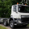 DAF with steering-driven rear axle