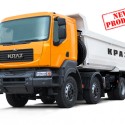 Kraz 8×4 with Renault cab
