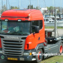 Glass roof for Scania