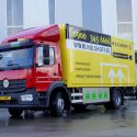 Electric Ginaf Duratruck for distribution in Amsterdam