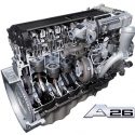 International A26 engine developed by MAN