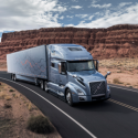 New Volvo VNL with standard driver assist system