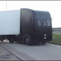 Heavy camouflaged mysterious prototype