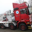 A rare four axle Volvo F12
