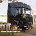 New DAF; Large cab, compact exhaust system
