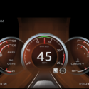 Digital Peterbilt dashboard